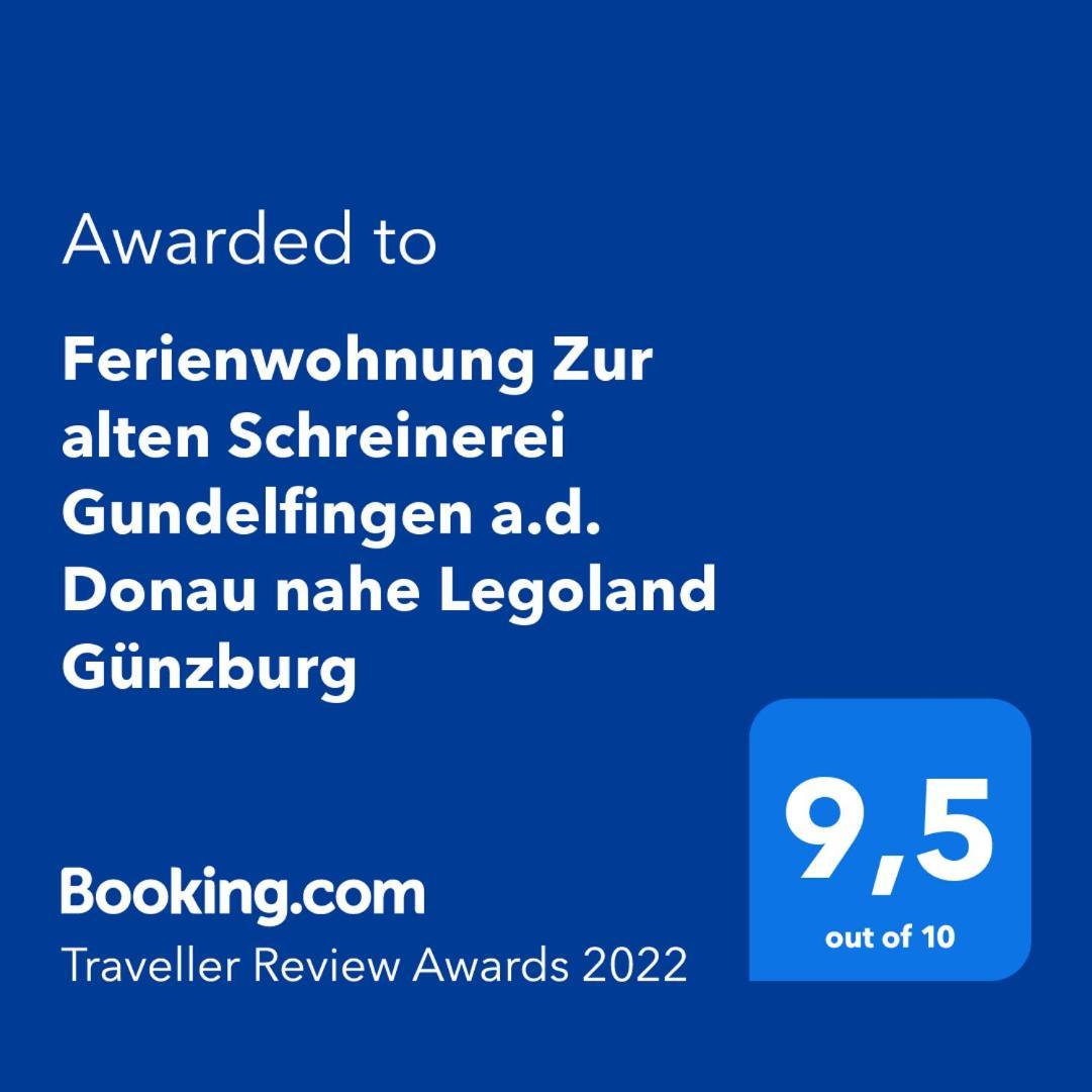 Ferienwohnung "Zur Alten Schreinerei" Gundelfingen - Donau Gundelfingen an der Donau Exteriér fotografie