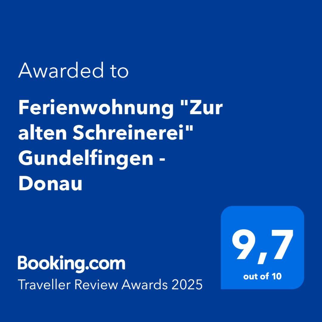 Ferienwohnung "Zur Alten Schreinerei" Gundelfingen - Donau Gundelfingen an der Donau Exteriér fotografie